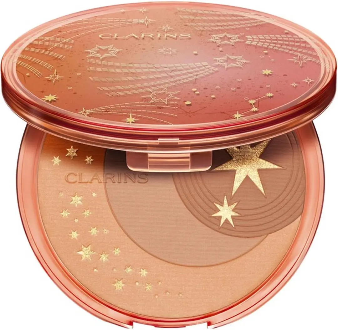 Clarins Sun Powder Bronzing Compact - 19g - Medium/Multicolor - afbeelding 2 van 2