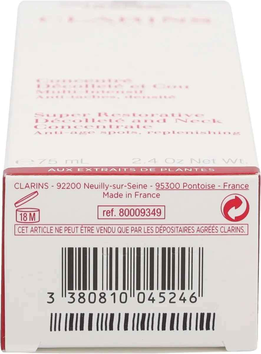 Clarins Multi-Intensive Concentré Décolleté & Cou 75ml