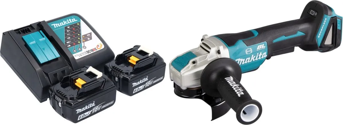 Makita DGA 520 RGX1 Haakse Slijper 18V