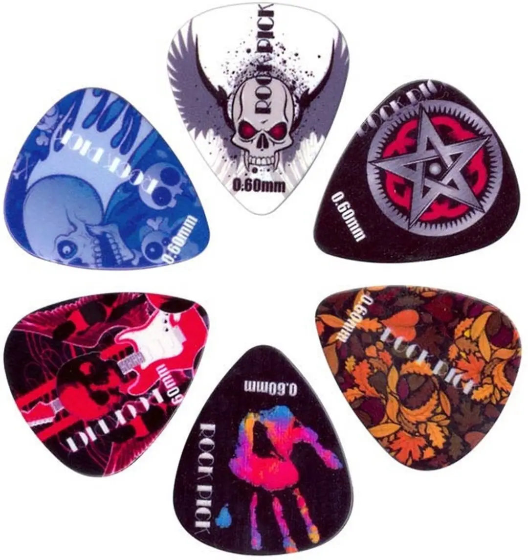 Boston BRP6-060 Plectrumset 0.60mm - 6 Stuks