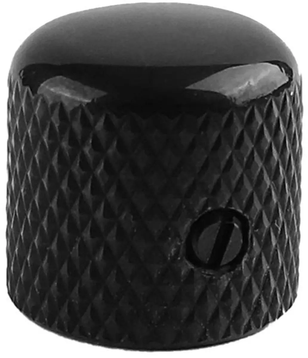Boston KB-210 Dome Knop 19mm - Zwart