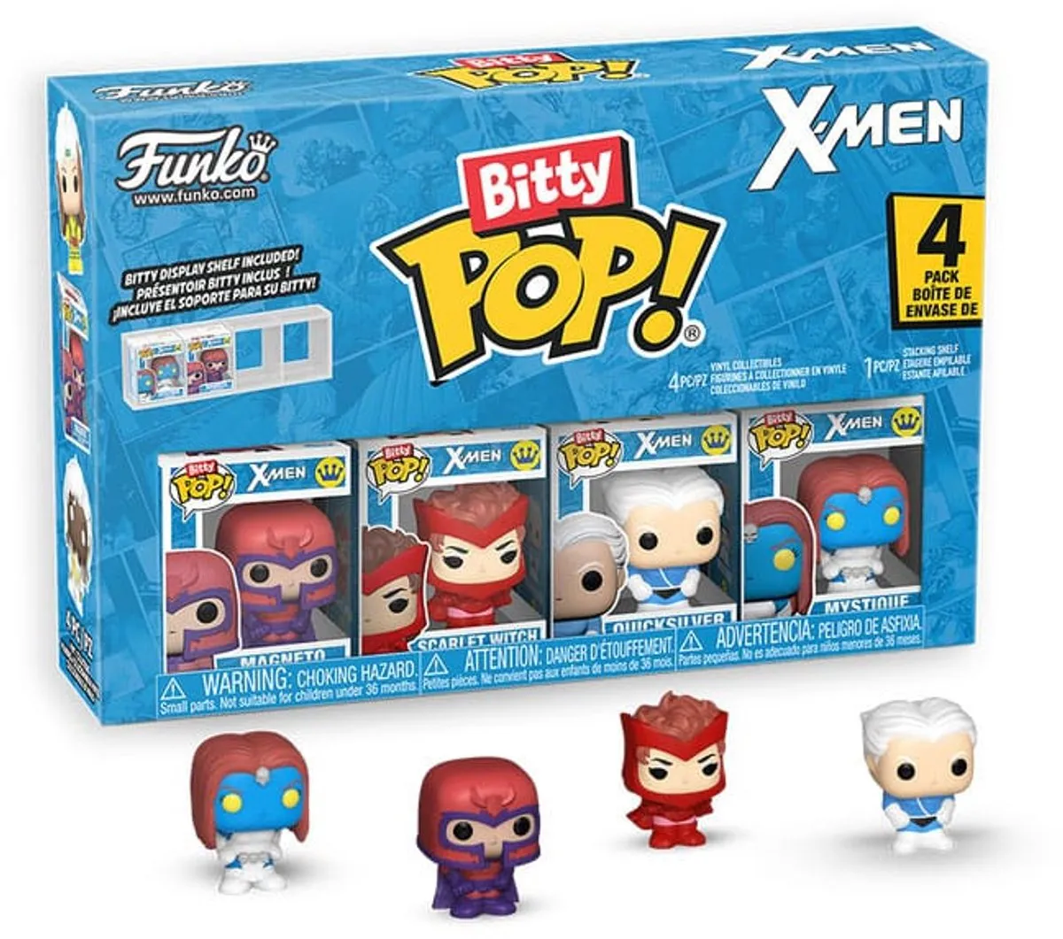 Funko X-Men Bitty POP! Magneto 4-Pack