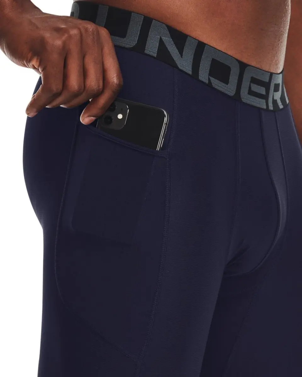 Under Armour HeatGear Legging Heren 1361586 - Blauw