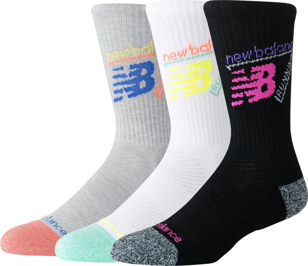 New Balance Active Graphic Crew Sokken