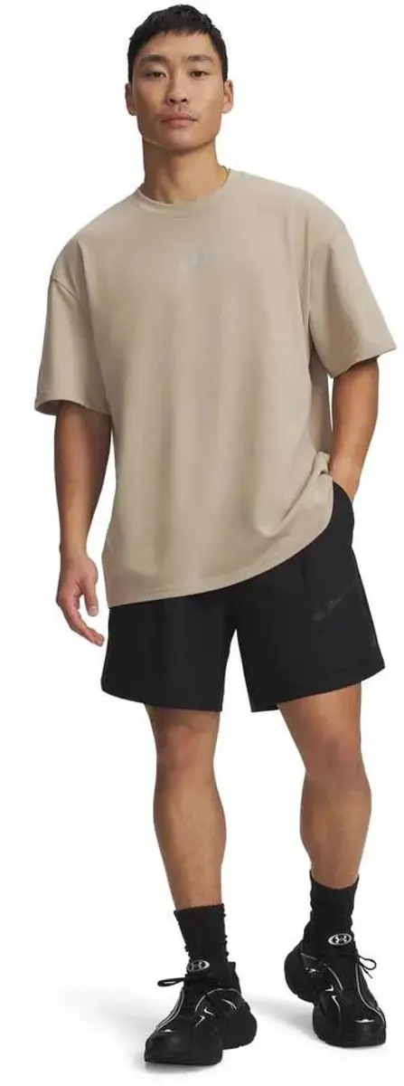 Under Armour Unstoppable Woven Sportshort - Heren L - Zwart