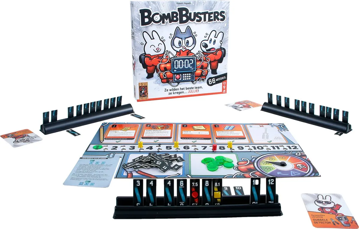 999 Games Bomb Busters Coöperatief Bordspel 999-BOM01 - 2-5 Spelers