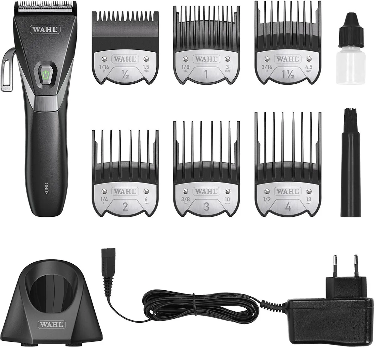 Wahl Kuno Tondeuse Draadloos - Zwart