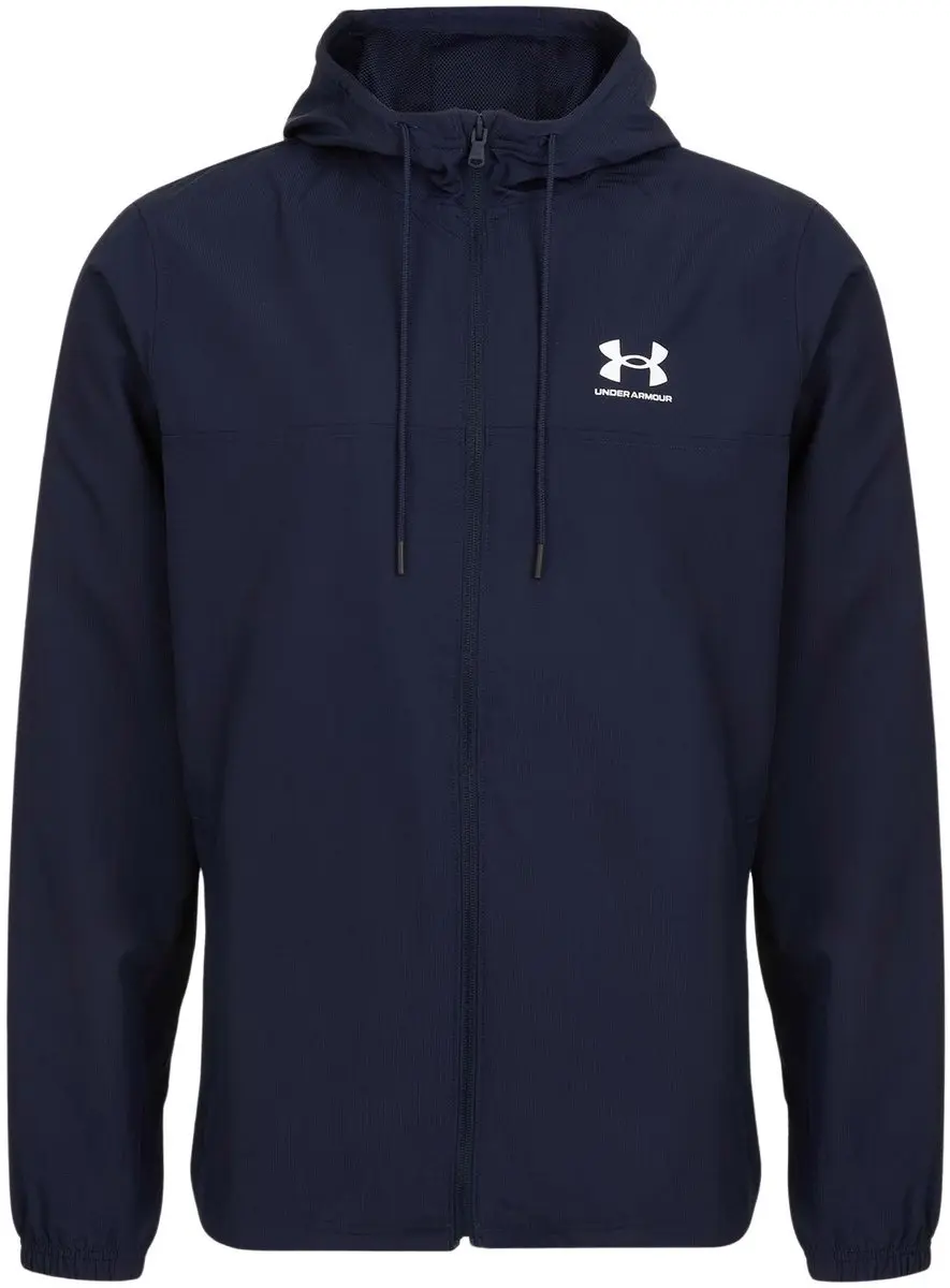 Under Armour Rival Wvn Windbreaker Heren - XXL - Navy/Wit - afbeelding 6 van 6