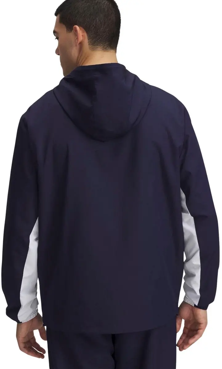 Under Armour Rival Wvn Windbreaker Heren - XXL - Navy/Wit