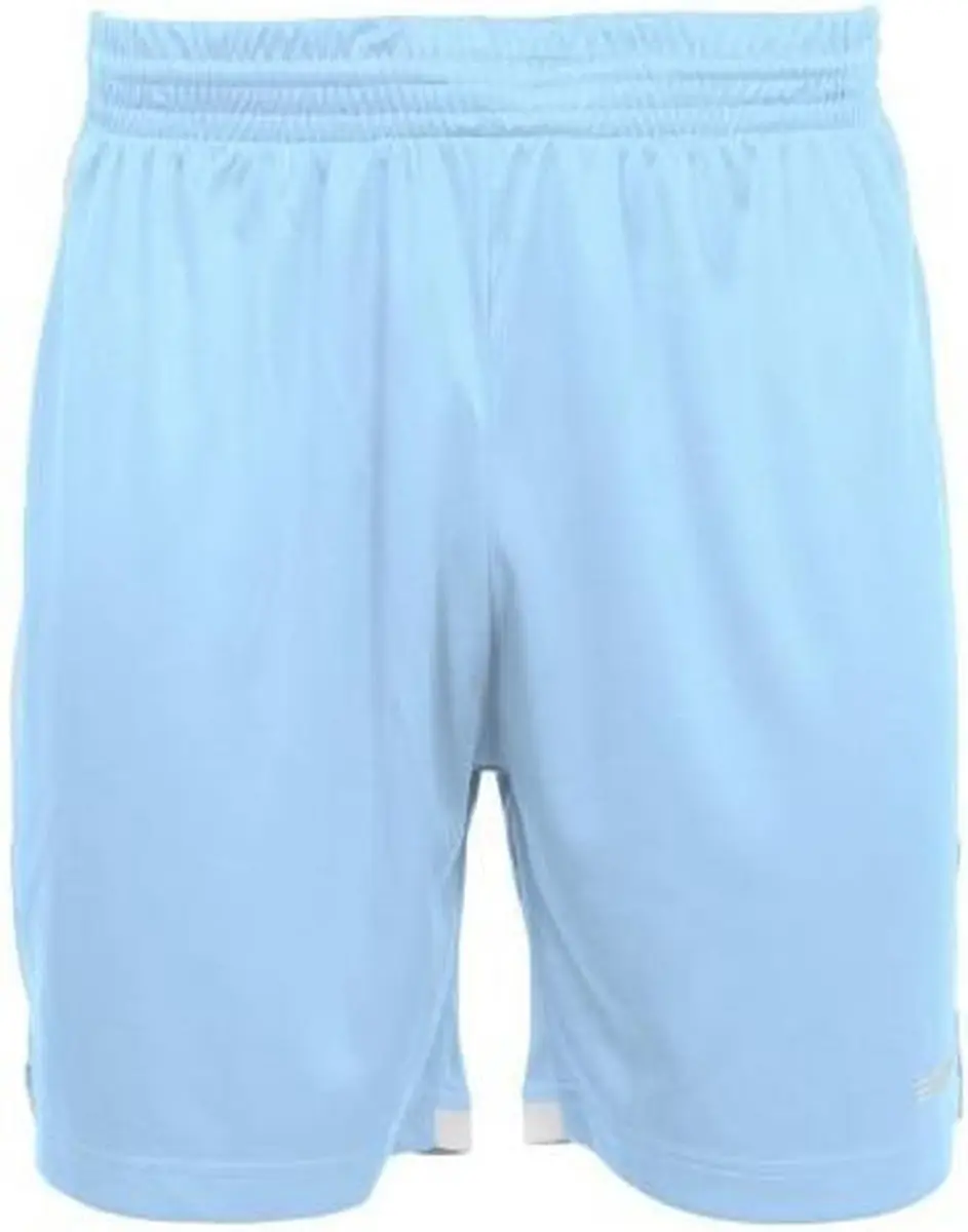 Stanno Focus Short Sportbroek S - Lichtblauw/Wit