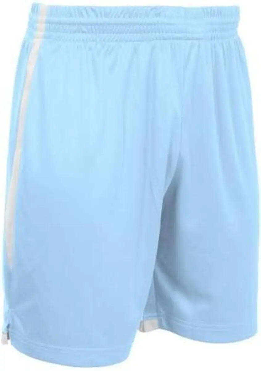 Stanno Focus Short Sportbroek S - Lichtblauw/Wit