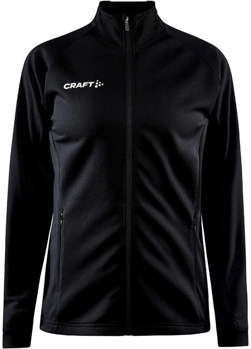 Craft Evolve Full Zip Trainingsjas Dames - Maat L - Zwart - afbeelding 6 van 6