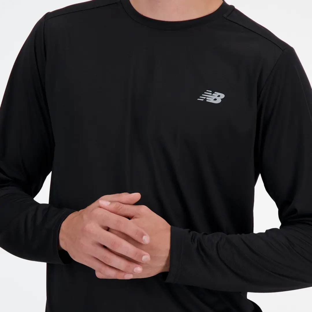 New Balance MT41225-BK Sporttrui Heren - Zwart
