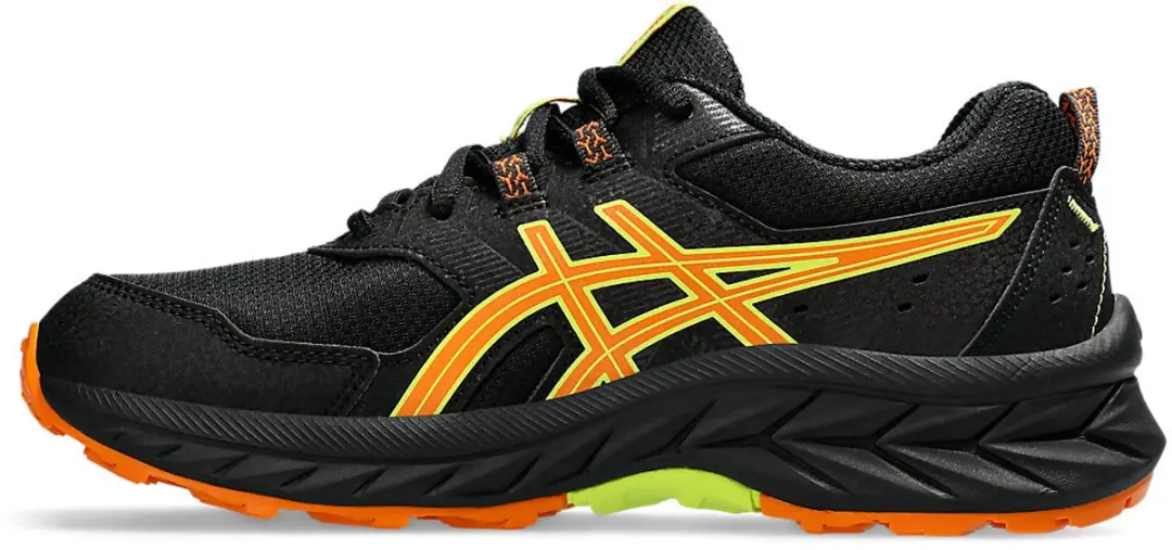 ASICS Pre Venture 9 GS Kinder Sneaker 35 - Zwart/Oranje
