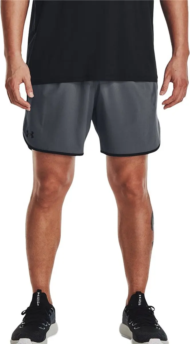 Under Armour Hiit Woven 6´´ Korte Broek Grijs M Man