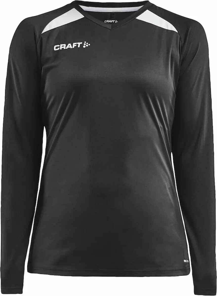 Craft Pro Control Impact LS Tee - Black/White - L
