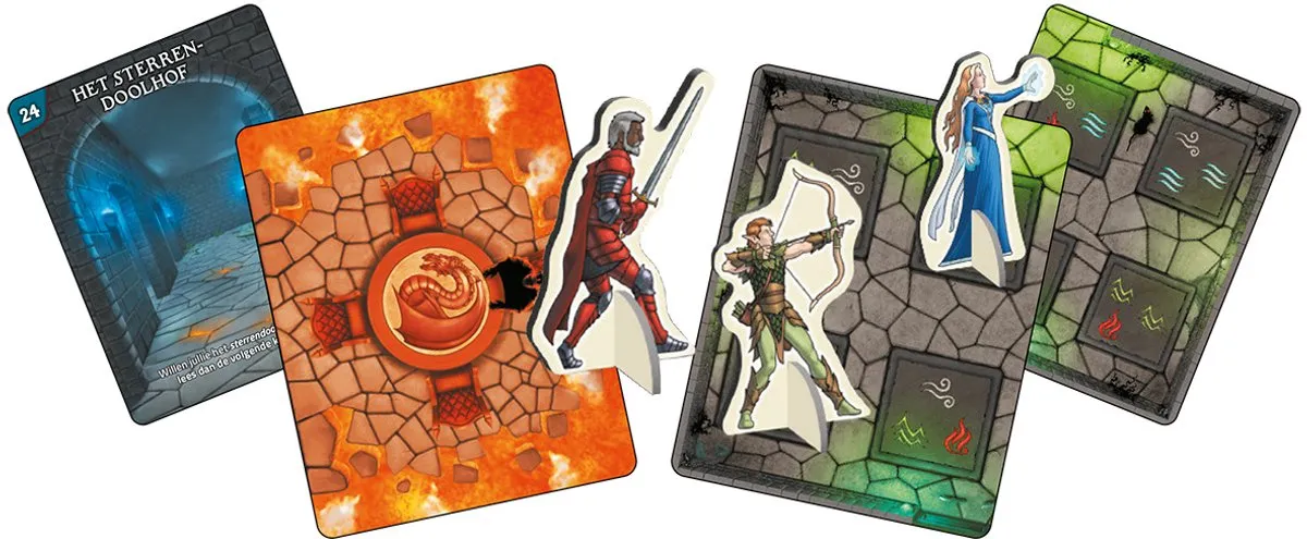 999 Games Pocket Escape Room Dungeon Breinbreker - 6 Spelers