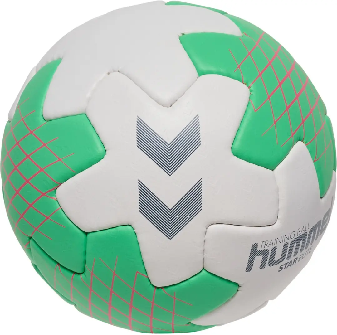 Hummel Hmlstar Elite HB 229170 Handbal - Off White/Green/Red - Maat 2