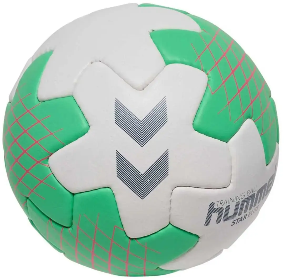 Hummel Hmlstar Elite HB 229170 Handbal - Off White/Green/Red - Maat 2