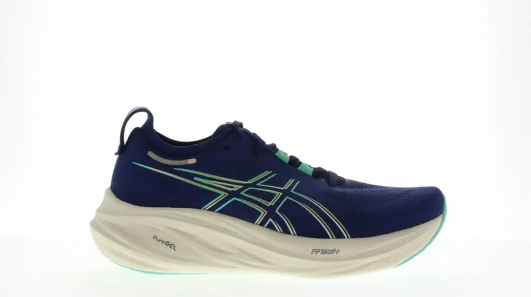 ASICS Gel-Nimbus 26 Hardloopschoenen - Dames 41,5 - Blauw