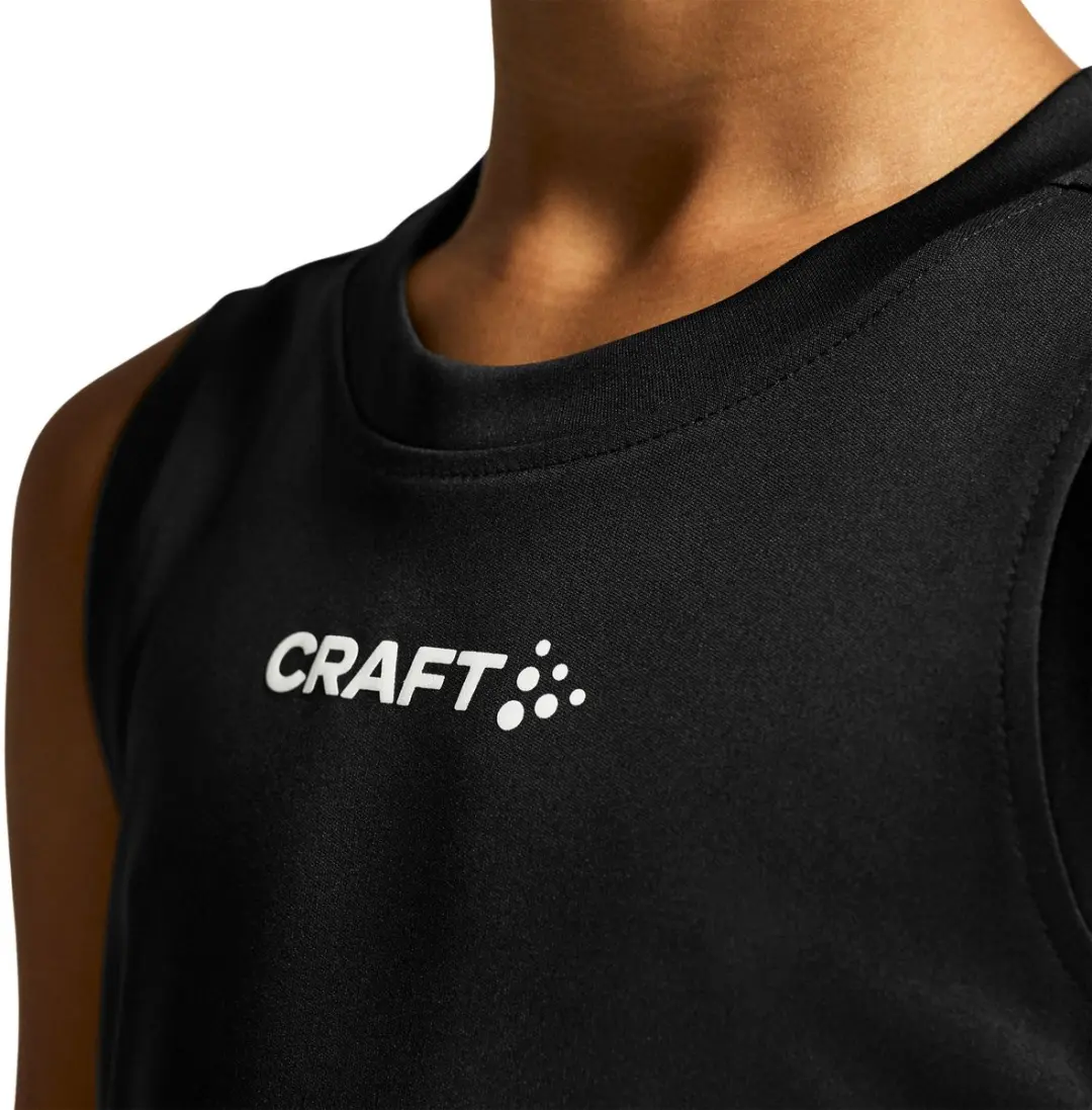Craft Rush 2.0 Singlet Junior 122 - Zwart - afbeelding 6 van 6