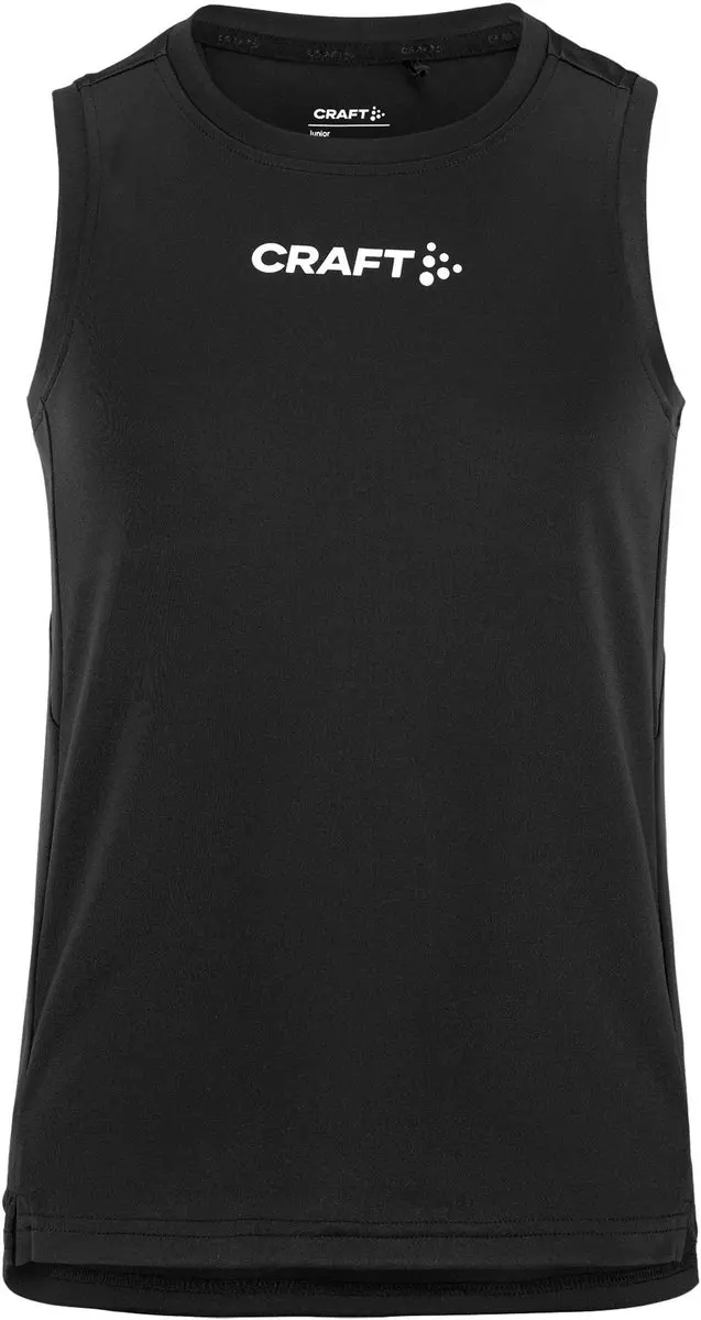 Craft Rush 2.0 Singlet Junior 122 - Zwart