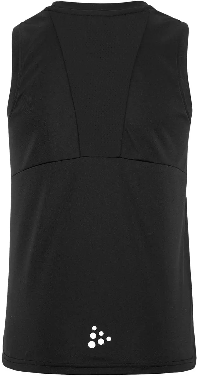 Craft Rush 2.0 Singlet Junior 122 - Zwart