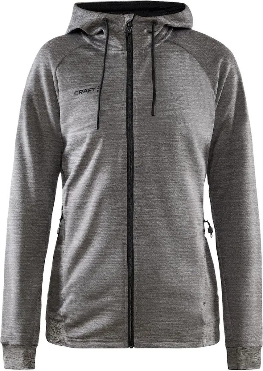 Craft ADV Unify FZ Hoodie 1909133 - M - Dk Grey Melange