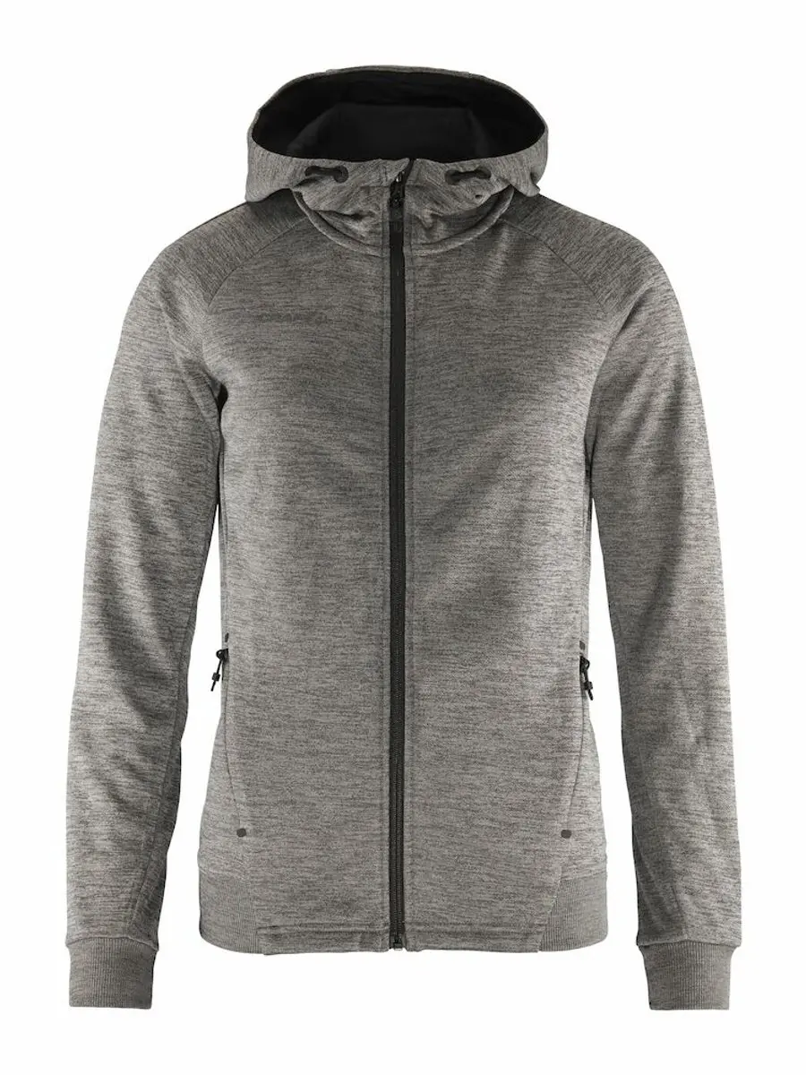 Craft ADV Unify FZ Hoodie 1909133 - M - Dk Grey Melange