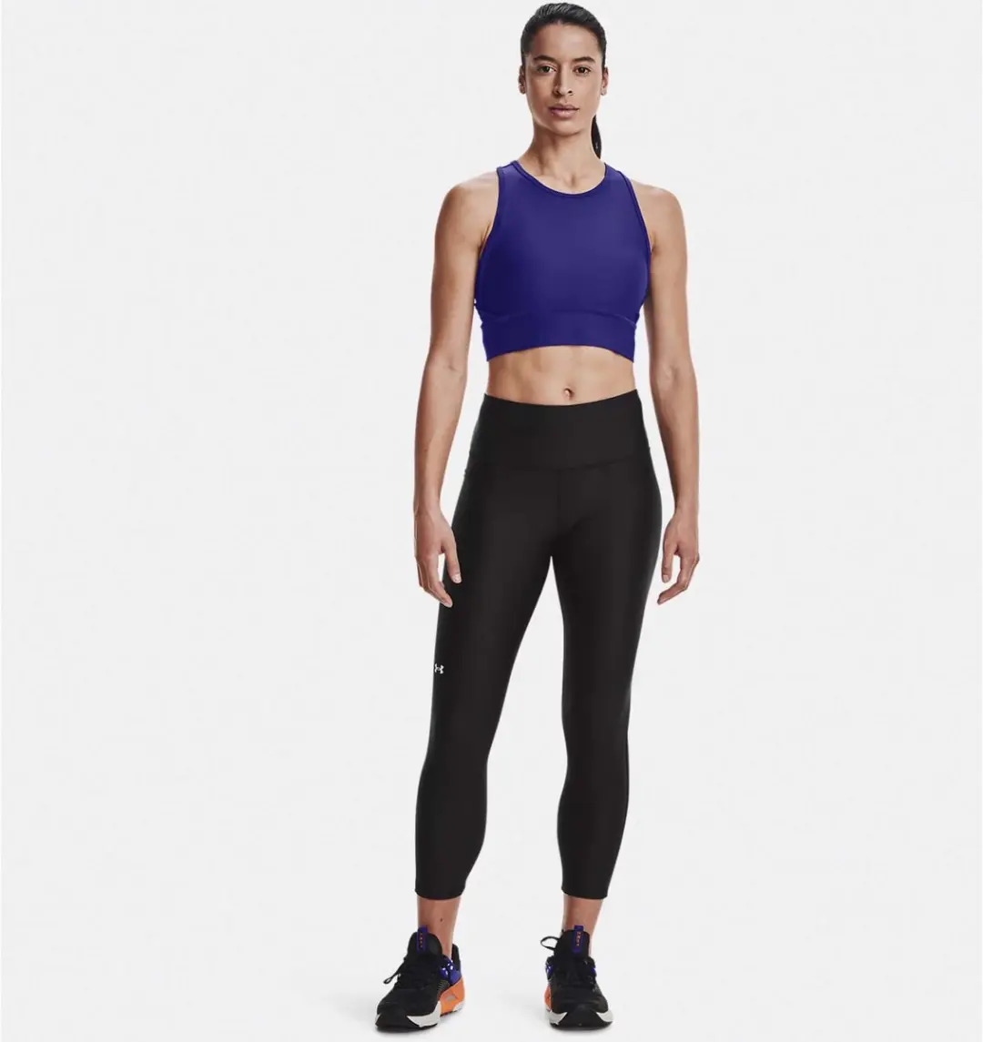 Under Armour Tech Hi Ankle Sportlegging Dames - XS - Zwart
