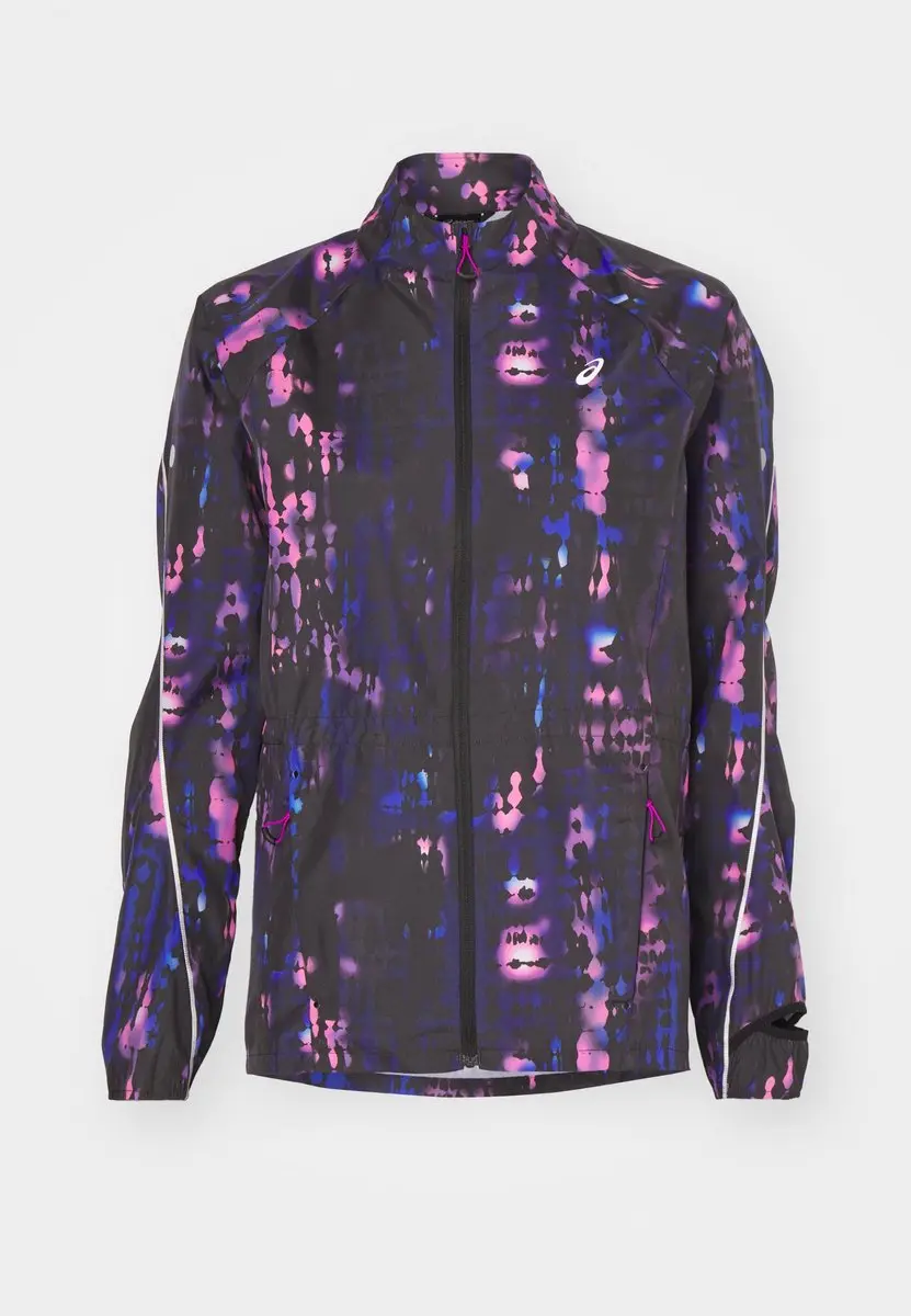 ASICS Road Lite Sportjas Dames - Zwart/Paars