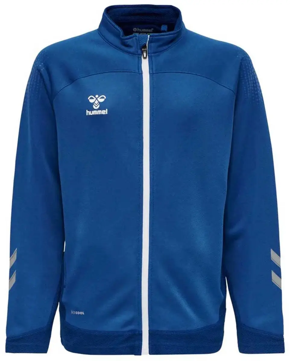 Hummel Lead Poly Jas Blauw 152 cm Jongen