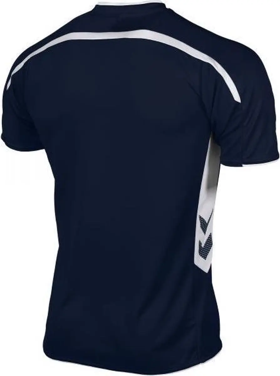 Hummel Preston Shirt - Korte mouwen - Maat S - Navy - afbeelding 6 van 6