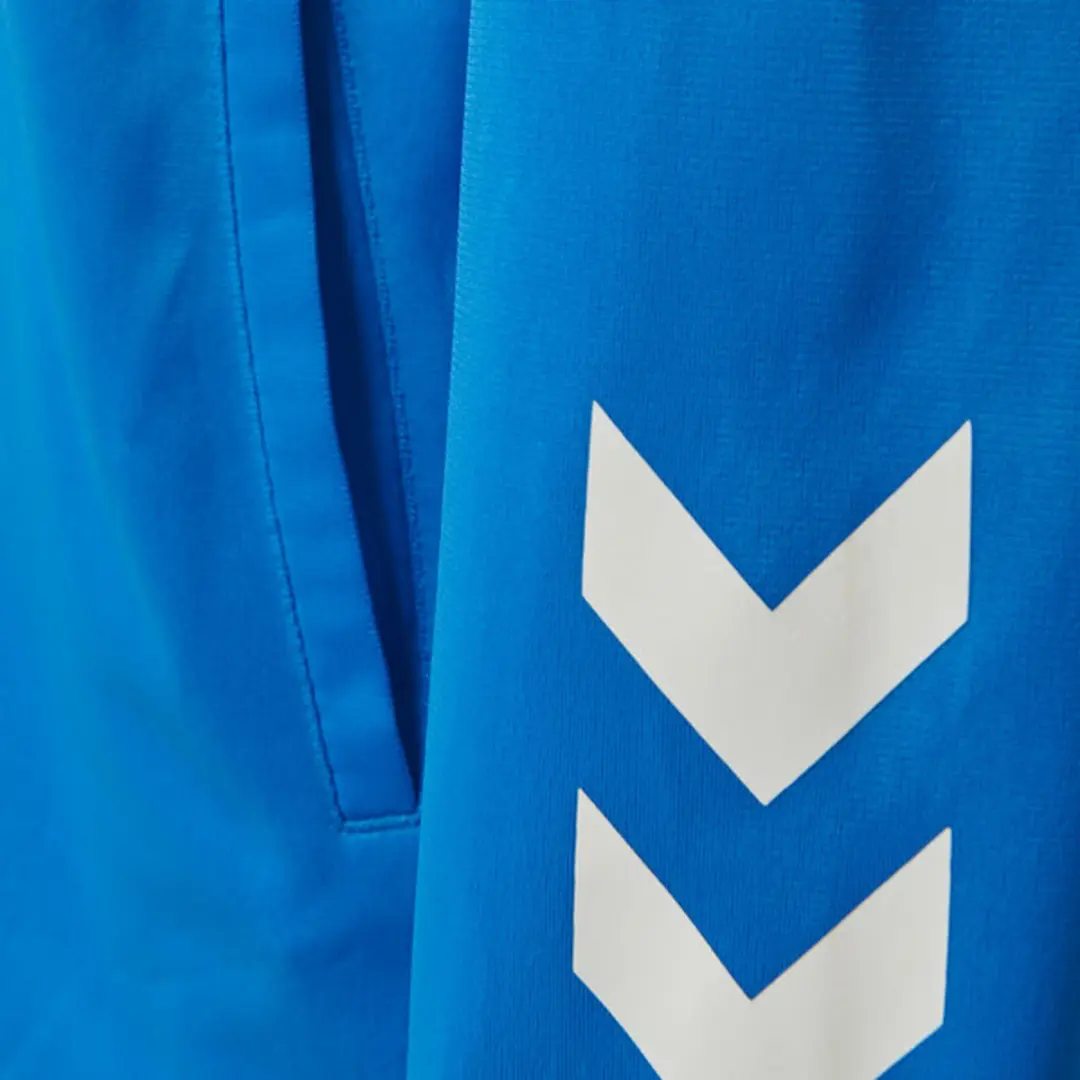 Hummel Promo Poly Suit Trainingspak - Blauw