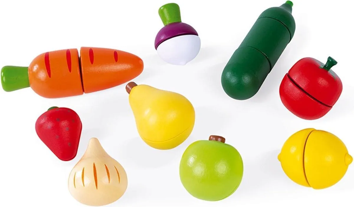 Janod Green Market Snijset - Multikleur