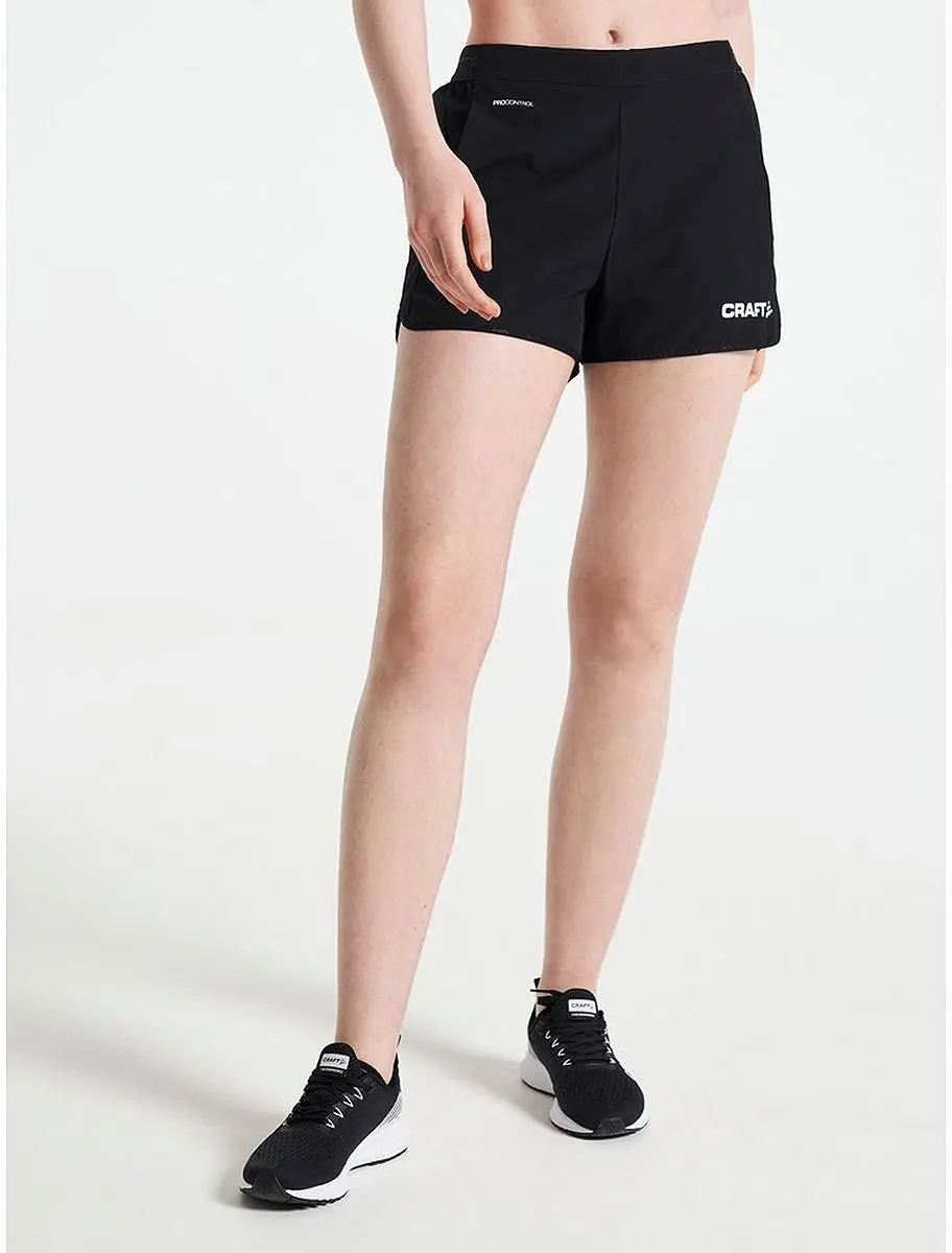 Craft Pro Control Impact Trainingsshort Dames M - Zwart