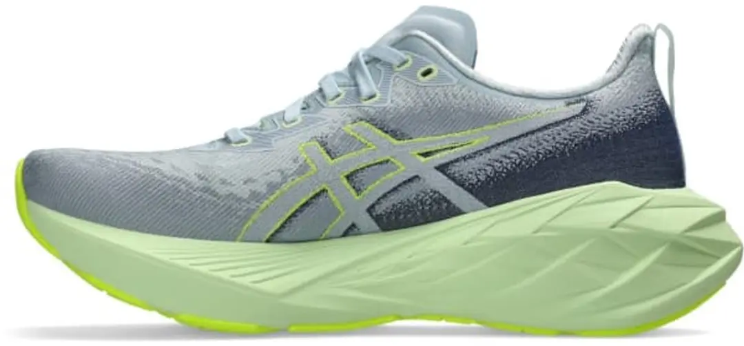 ASICS Novablast 4 Hardloopschoen 38 - Grijs/Groen