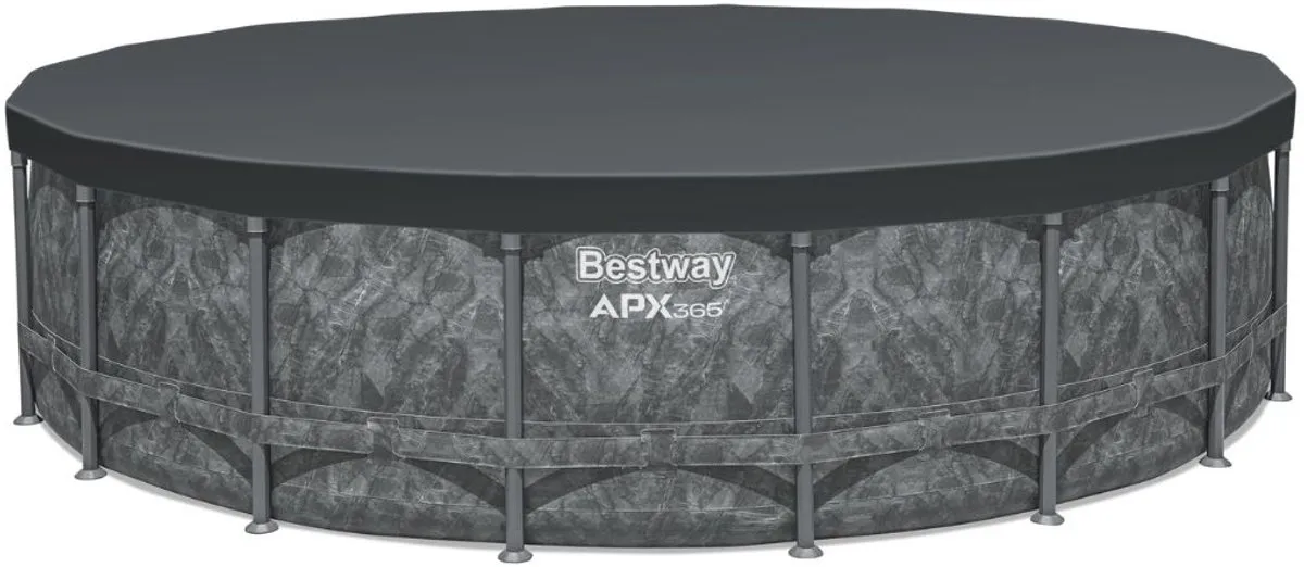 Bestway APX365 Bovengronds Zwembadset 549x132cm - 26.000L - Donkerblauw