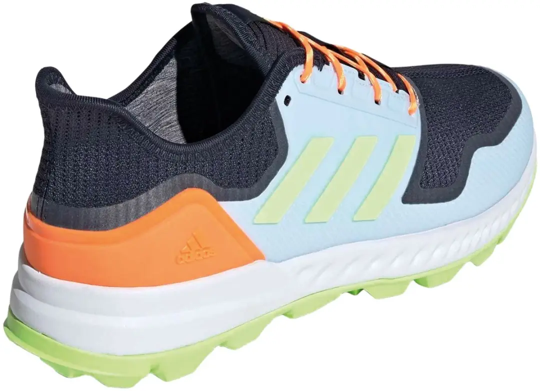 Adidas Adipower Hockey 2.1 Hockeyschoenen TF - 48 - Lichtblauw/Zwart/Orange/Groen