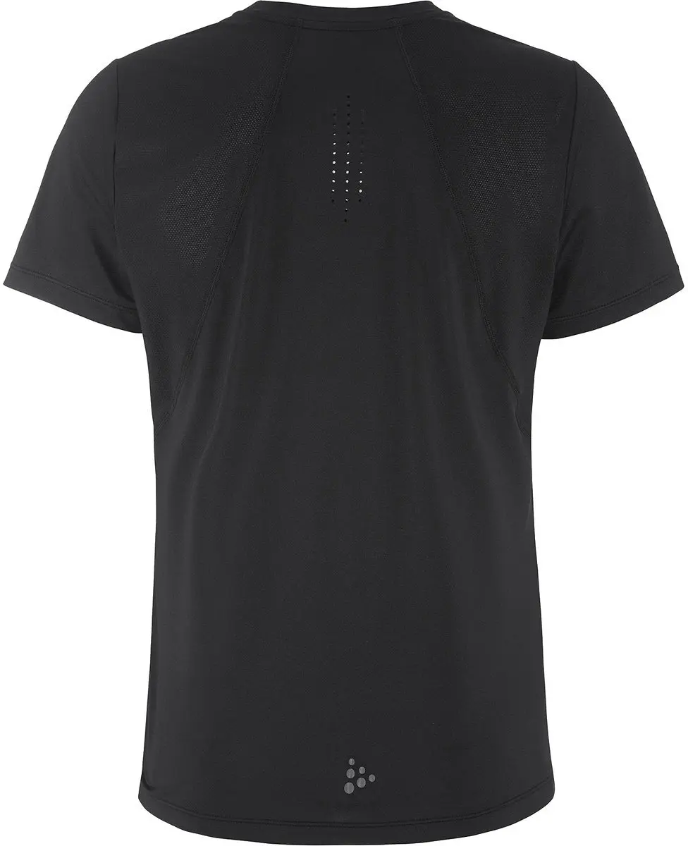 Craft Adv Essence 2 Hardloopshirt Dames - M - Zwart