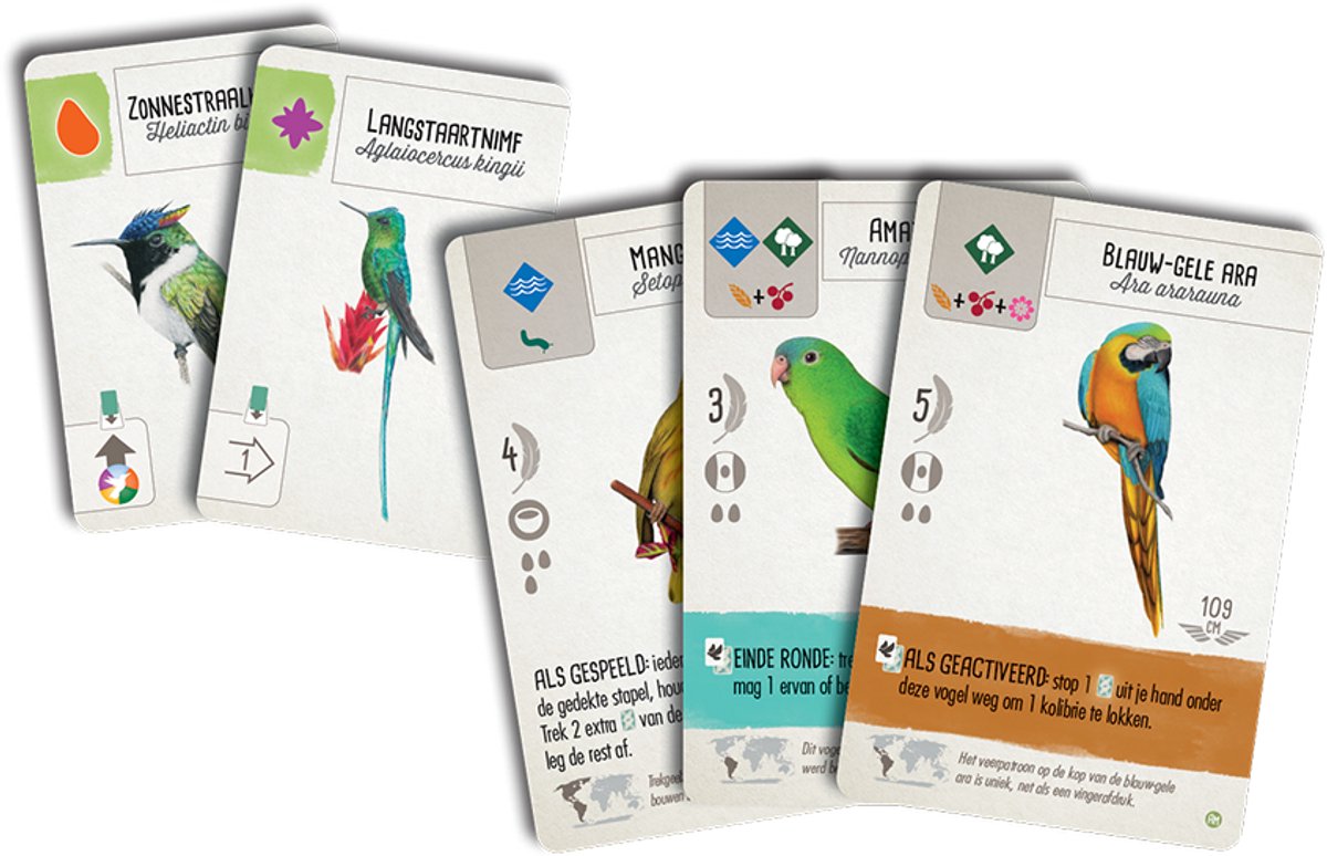 999 Games - Wingspan uitbreiding: Midden- en Zuid-Amerika Bordspel