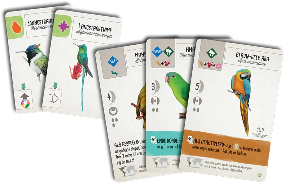 999 Games Wingspan Uitbreiding Midden- en Zuid-Amerika - 999-WIN09