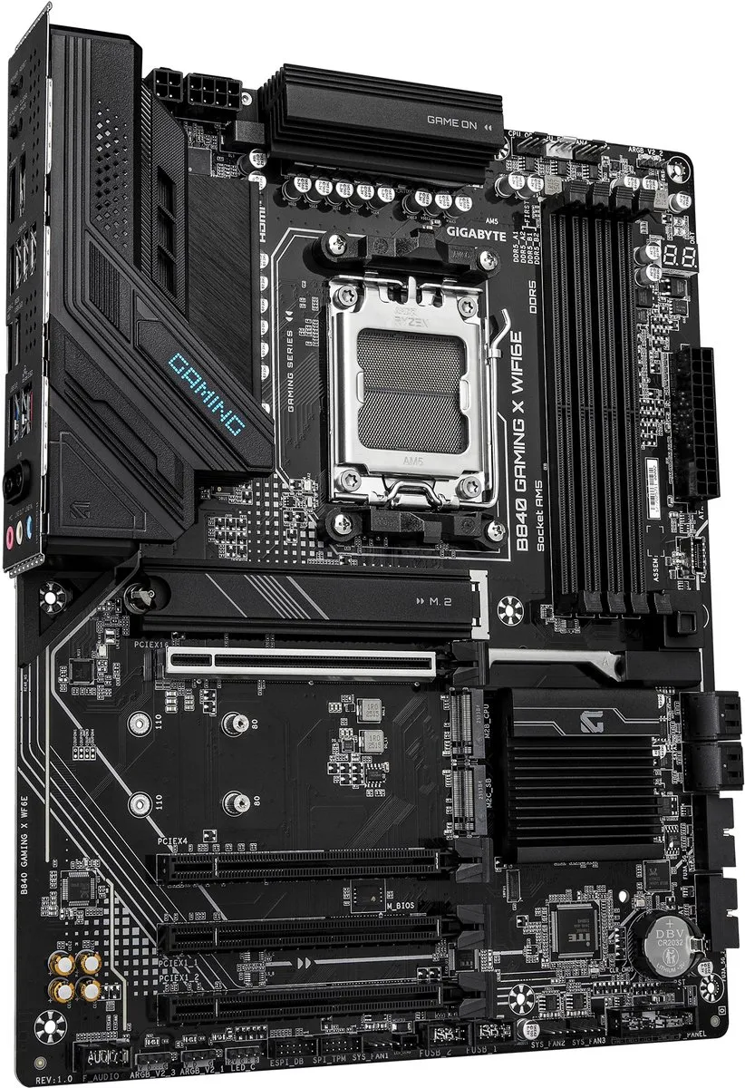 Gigabyte B840 Gaming X WF6E AM5 ATX Moederbord