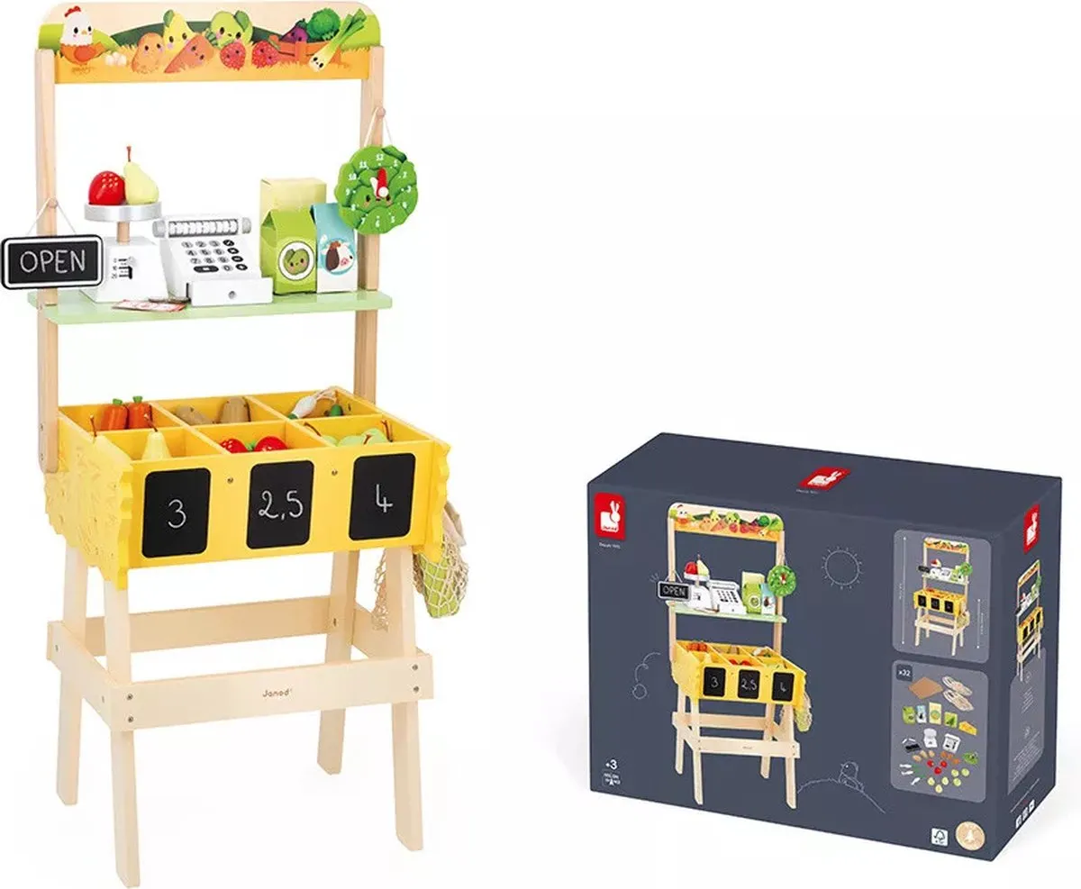 Janod Houten Boerderij Marktkraam
