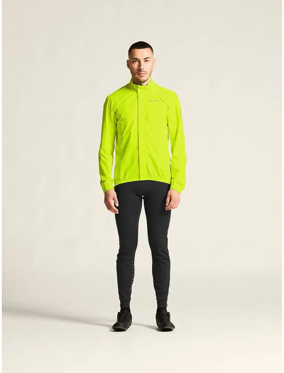 Craft Core Endur Hydro 2 Fietsregenjas Heren - Fluogeel