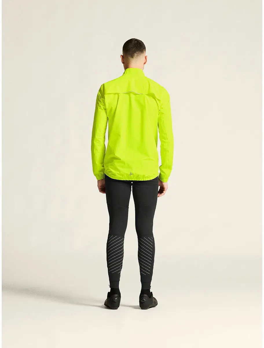 Craft Core Endur Hydro 2 Fietsregenjas Heren - Fluogeel