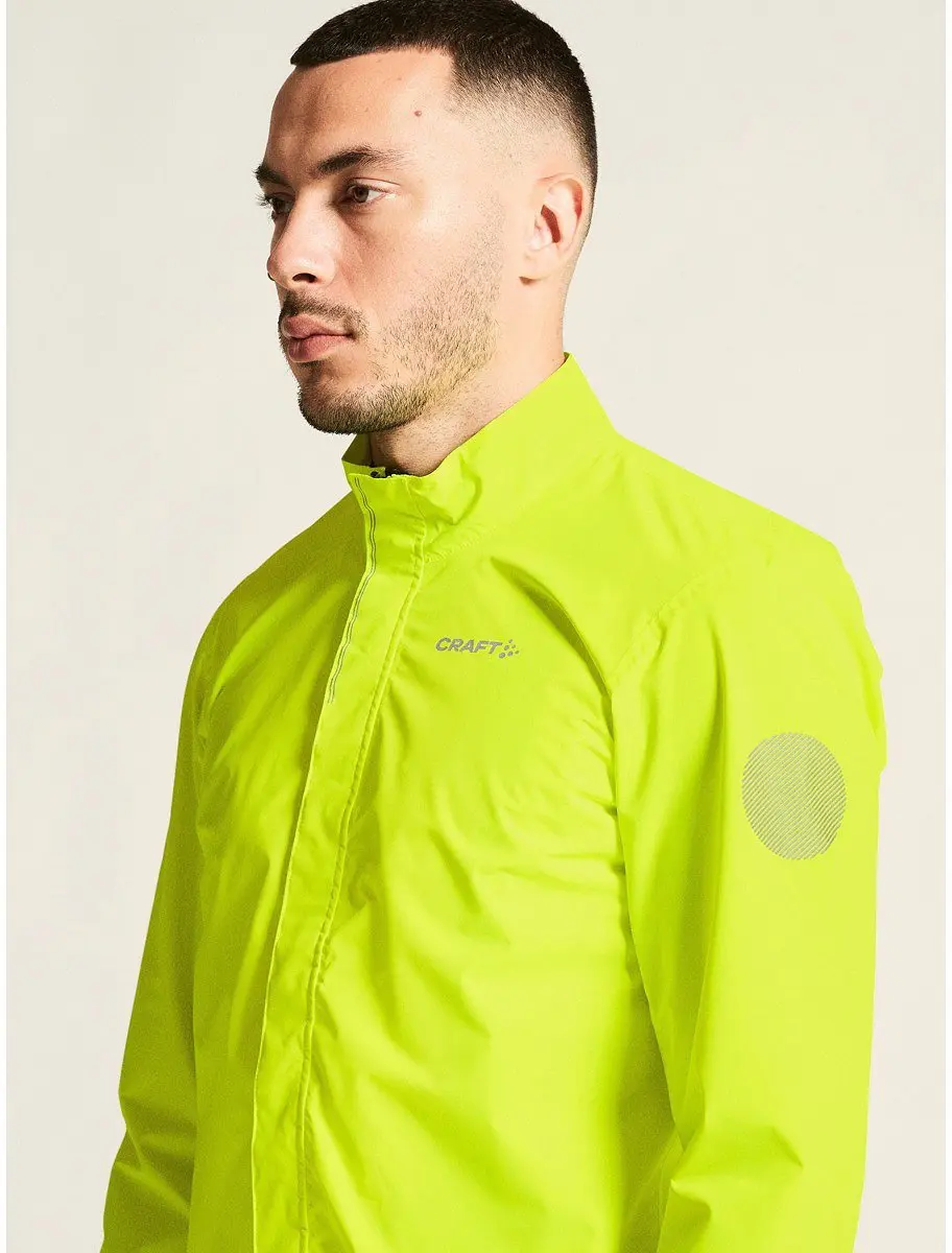 Craft Core Endur Hydro 2 Fietsregenjas Heren - Fluogeel - afbeelding 6 van 6