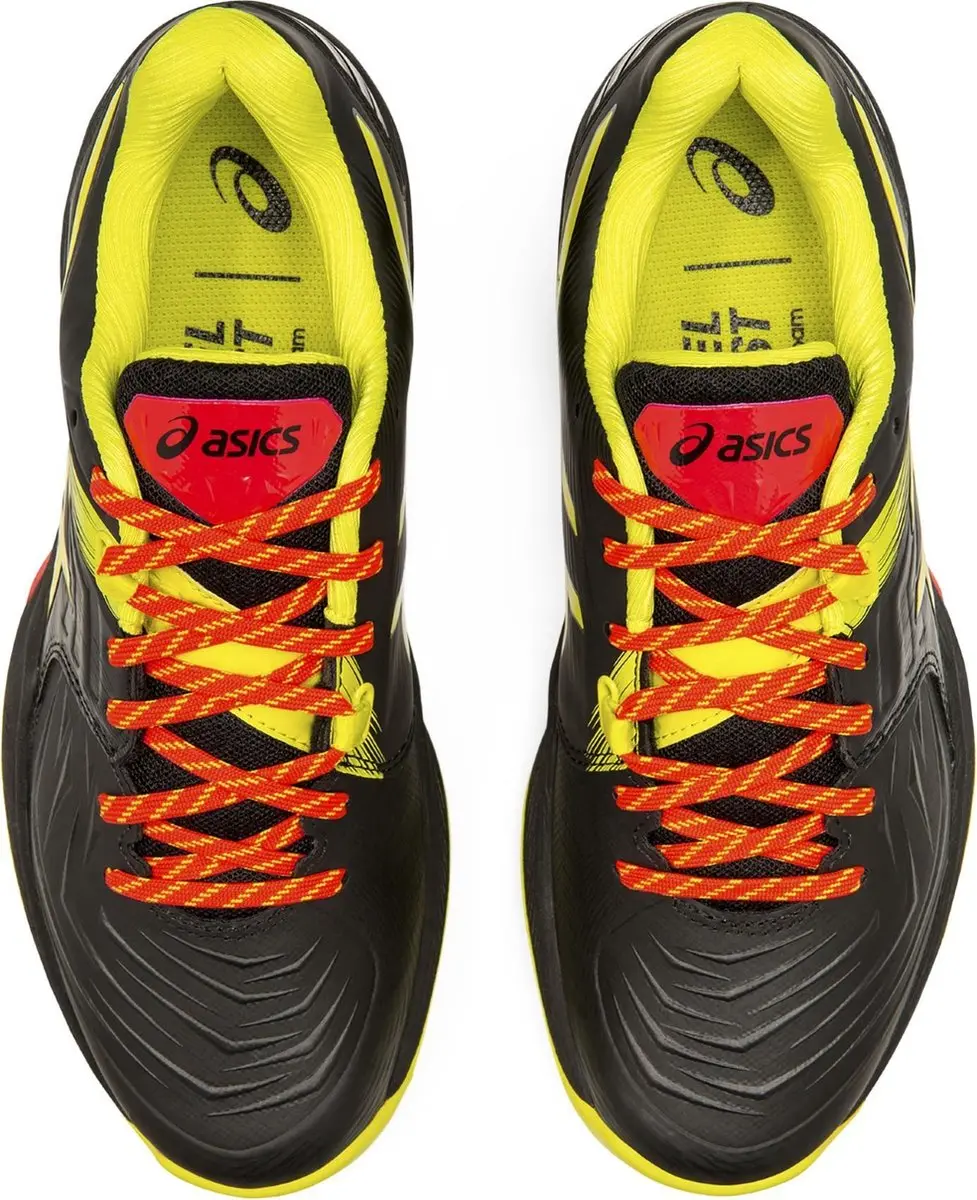 ASICS Gel-Blast FF Sportschoenen 42.5 - Zwart/Geel/Rood - afbeelding 6 van 6