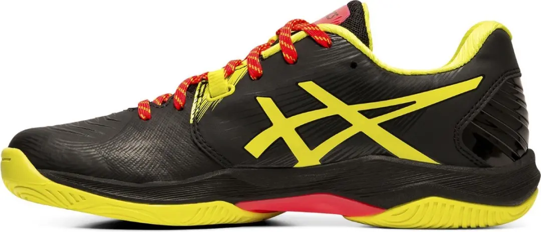 ASICS Gel-Blast FF Sportschoenen 42.5 - Zwart/Geel/Rood