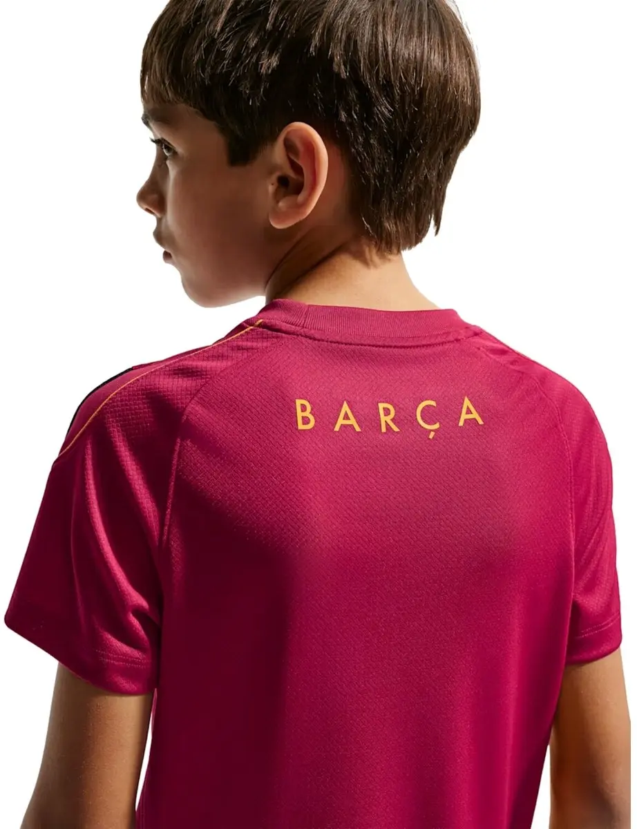Nike FC Barcelona Strike Kinder T-shirt - Rood - 158/170